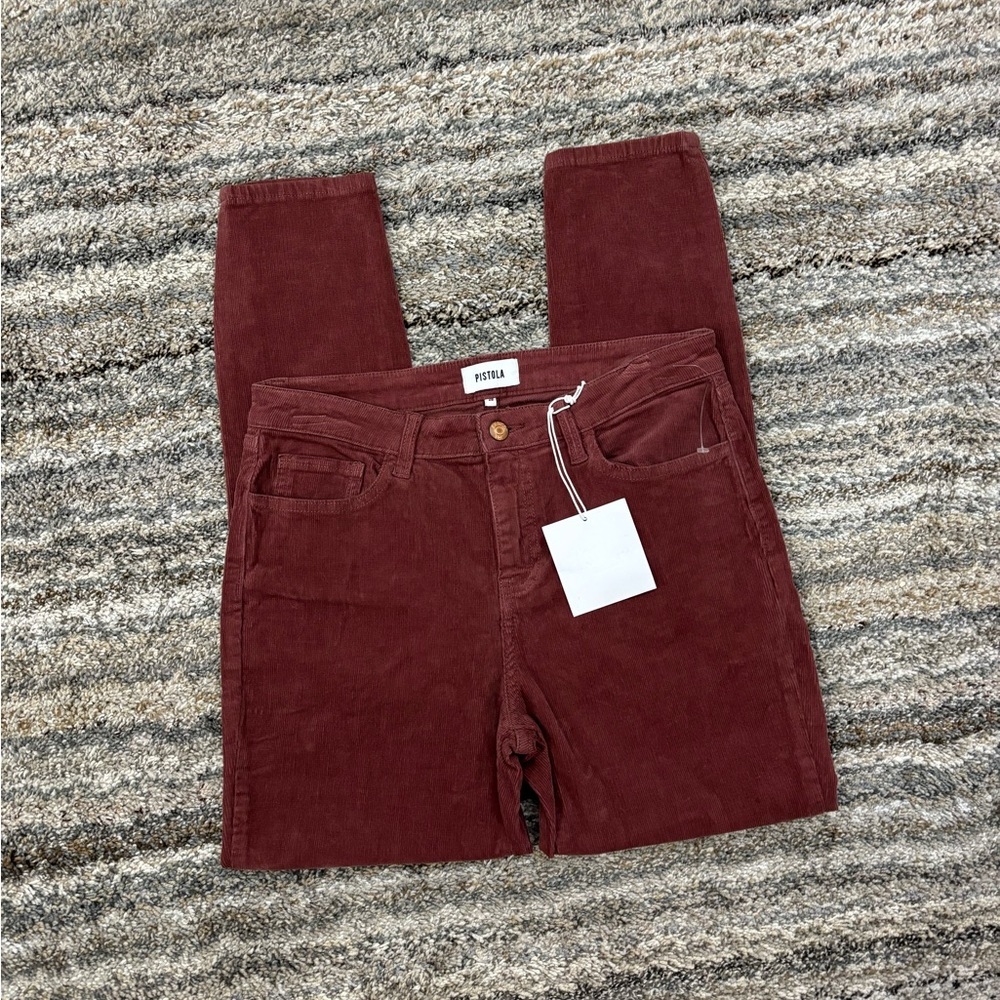 Pistola Corduroy Mid Rise Skinny Jeans Sz 28 NWT | Pistola Corduroy Skinny Jeans - Picture 6 of 13